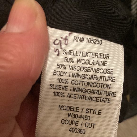 JOIE Wool Blend Plaid Pea Coat/Cape Coat, size M. NWT. A Rare Find!🎄 - Picture 5 of 8